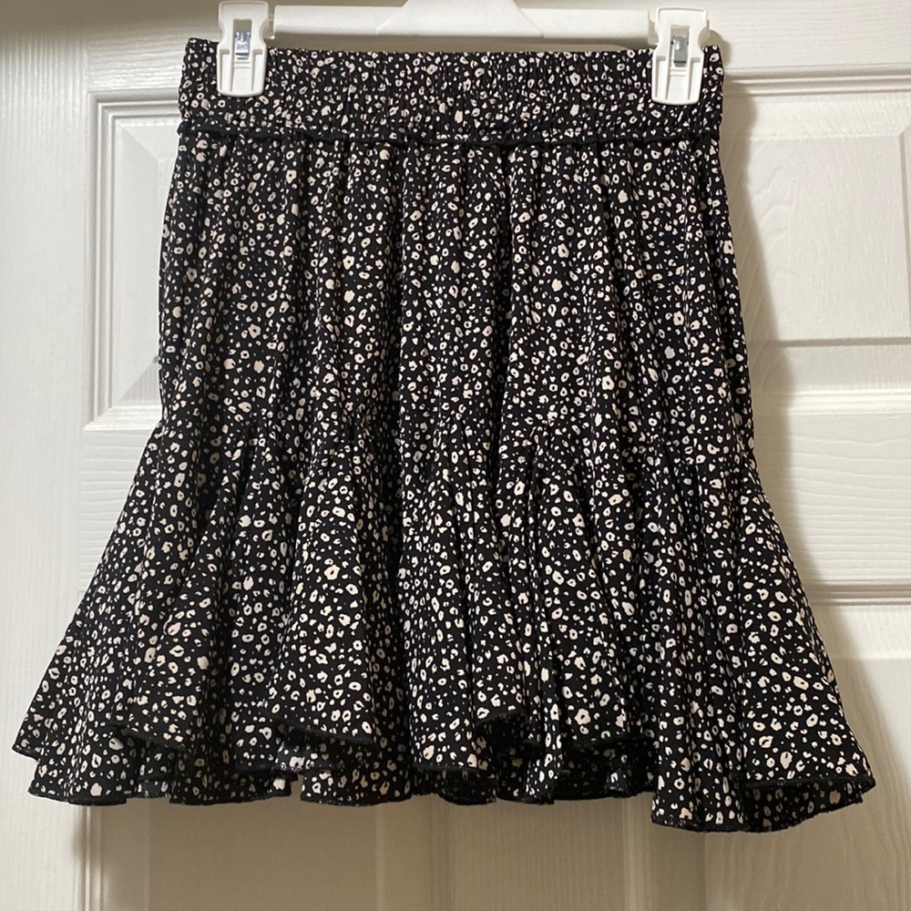 Leopard Mini Skirt